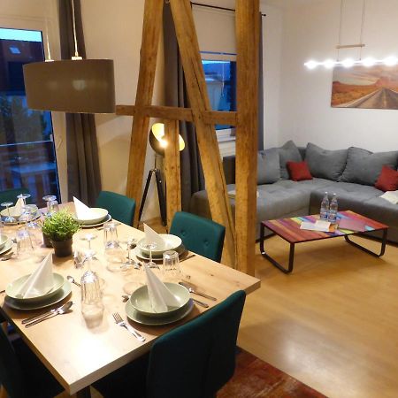Jena City Apartment, Balkon, Sonnig, Wifi, Parkplaetze, Naehe Zentrum Esterno foto